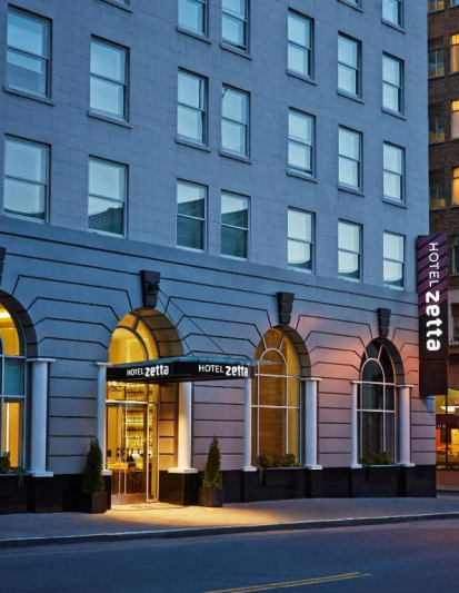 The Exterior of the Hotel
