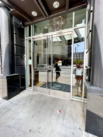 The Hotel Entrance