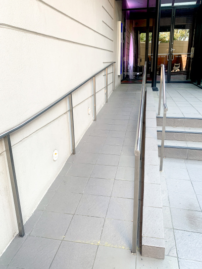 The Hotel Entrance