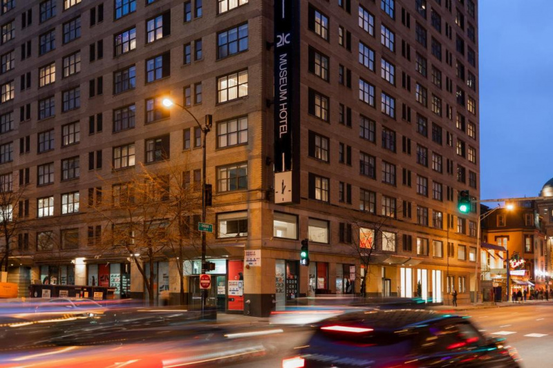 The Exterior of the Hotel