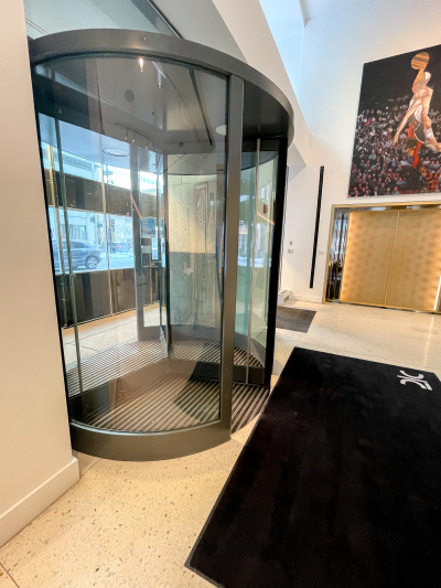 The Hotel Entrance