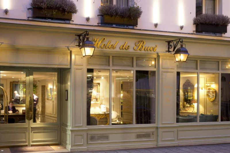 The Hotel Entrance