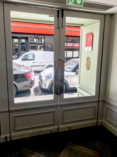 The Hotel Entrance