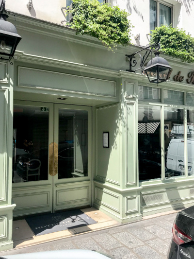 The Hotel Entrance