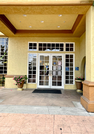 The Hotel Entrance
