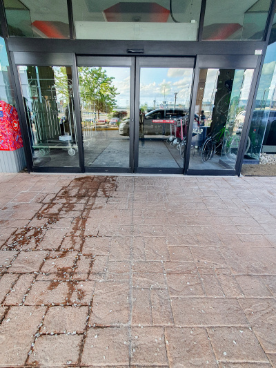 The Hotel Entrance