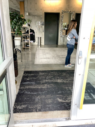The Hotel Entrance