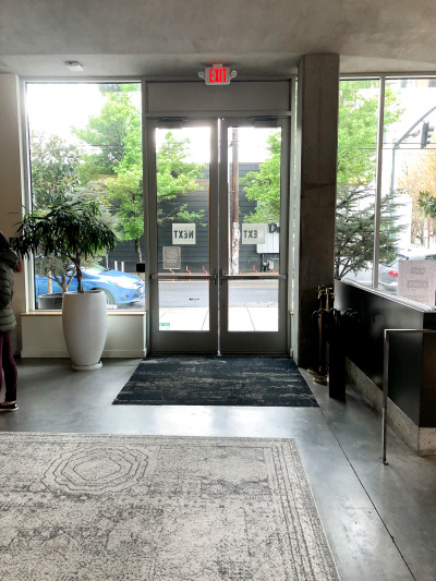 The Hotel Entrance
