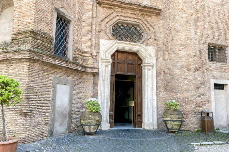 The Hotel Entrance