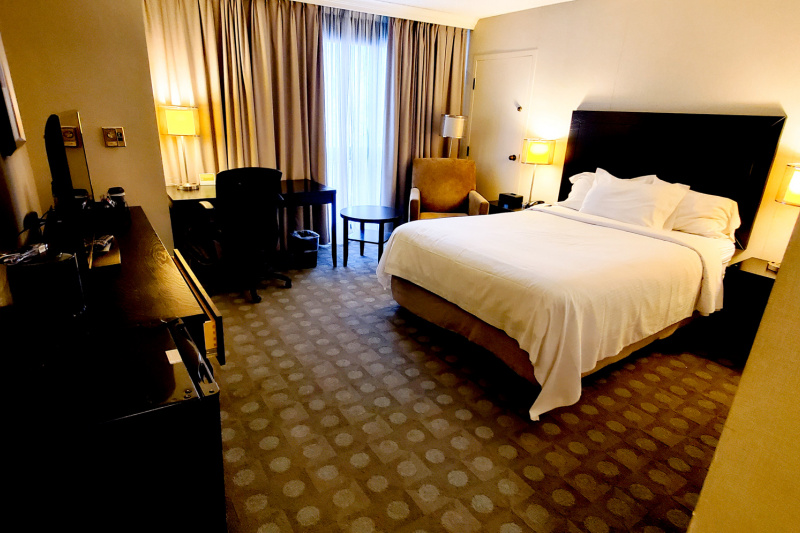The accessible queen room