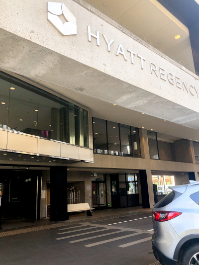 There is step-free access from the sidewalk to the hotel entrance, which has large glass doors. Luggage trolleys are available.