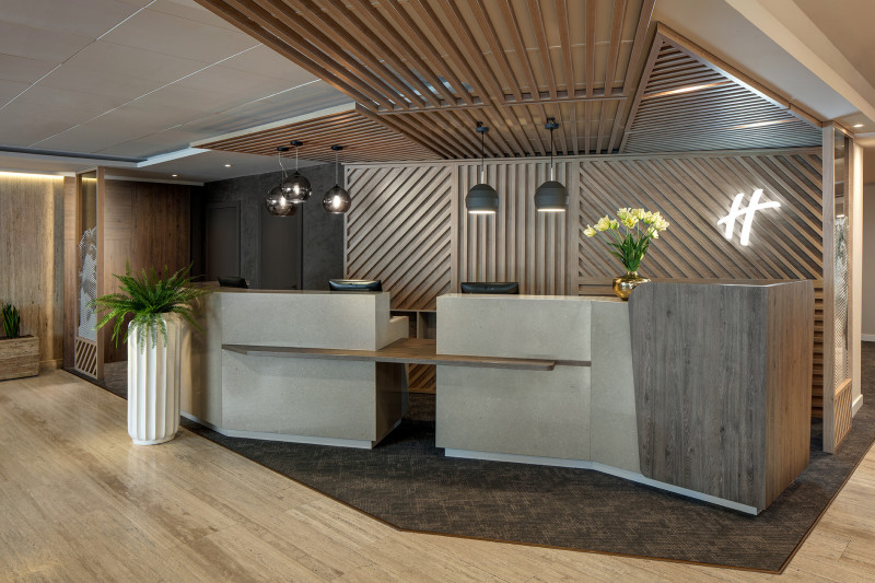 Reception desk
