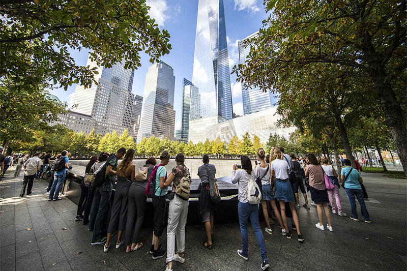 The memorial site