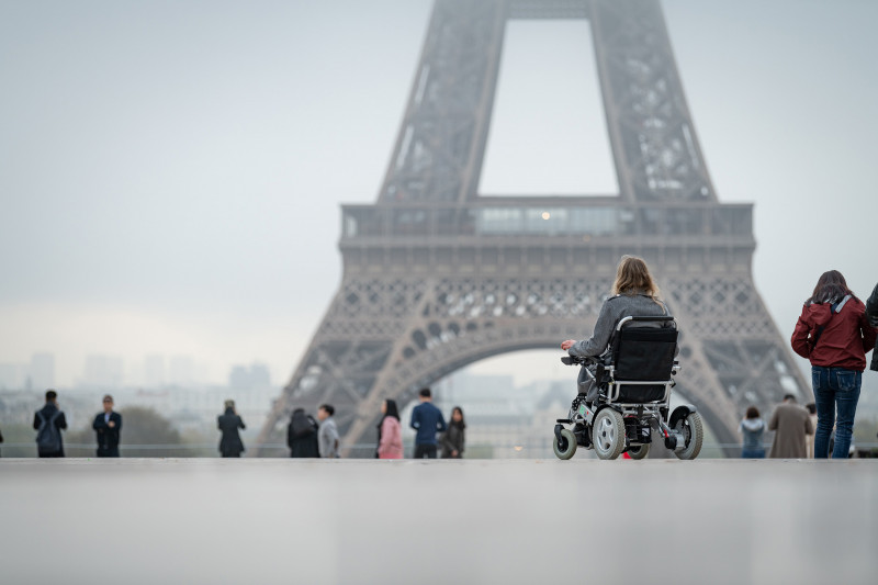 2-Day Power Wheelchair Rental - Paris.