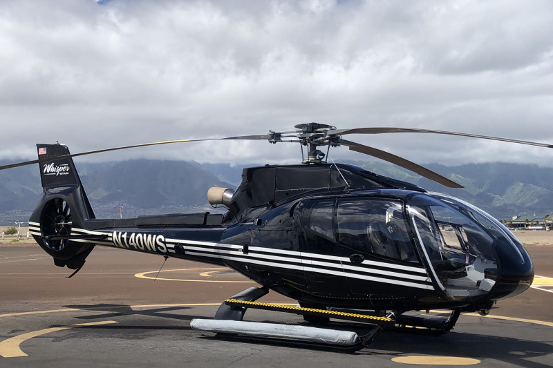 The helicopter