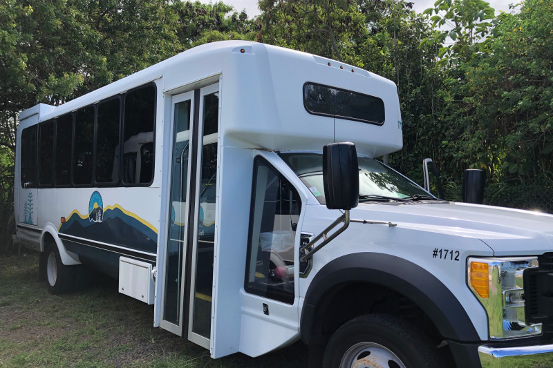 The wheelchair-accessible vehicle