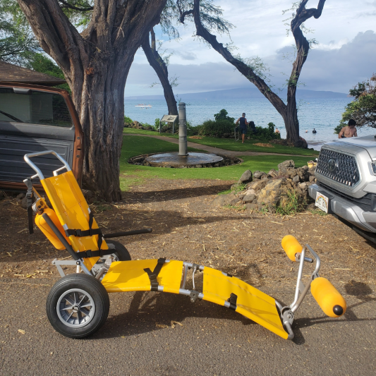 SOFAO Amphibian wheelchair rental - Maui.