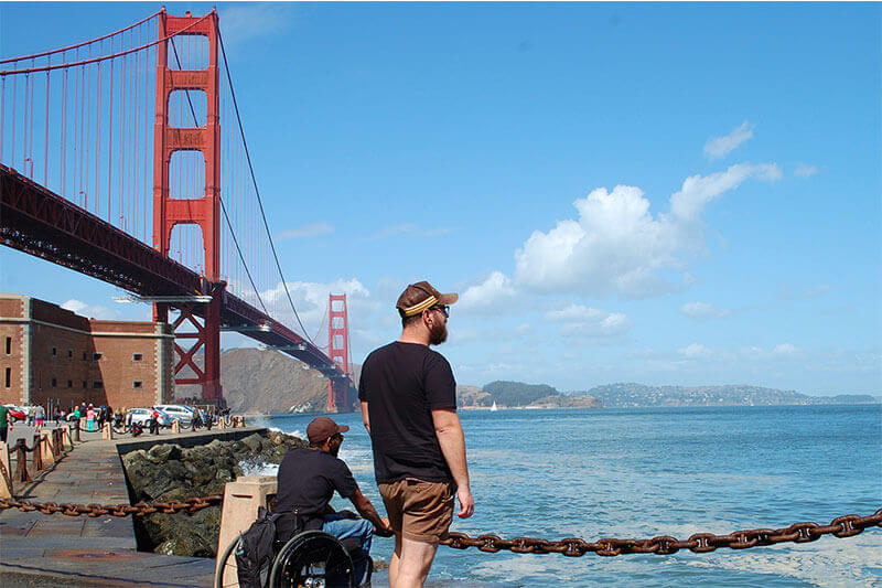 Tourist in San Francisco