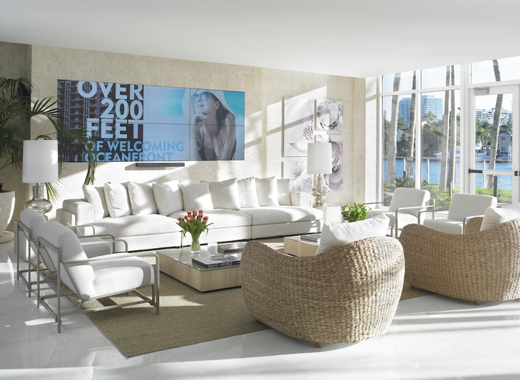 Lobby sitting area