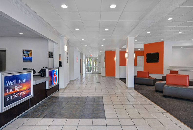 Lobby sitting area