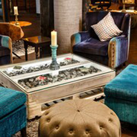 Lobby sitting area