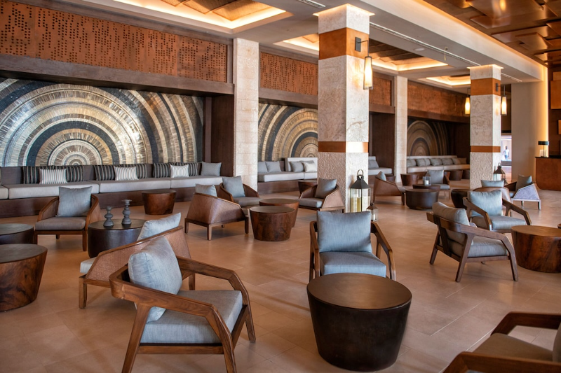 Lobby sitting area