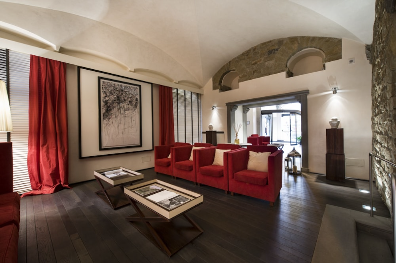 Lobby sitting area