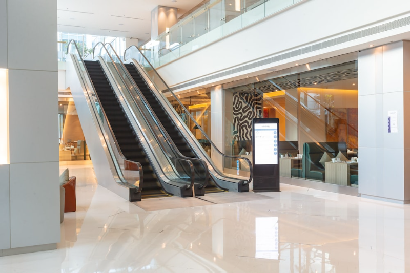 Interior entrance