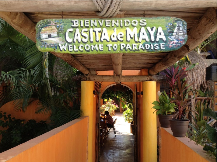 Interior entrance