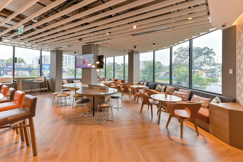 Lobby sitting area