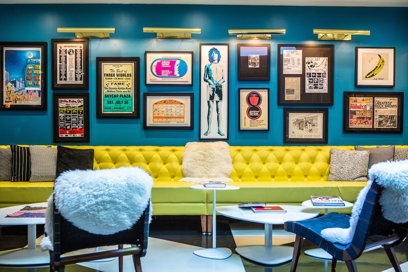 Lobby sitting area