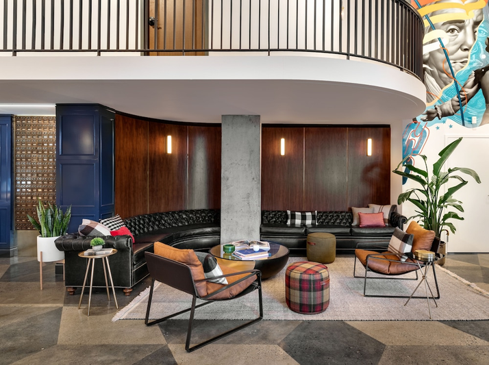 Lobby sitting area