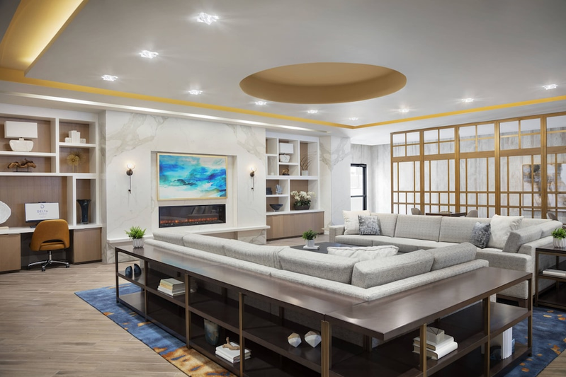 Lobby sitting area