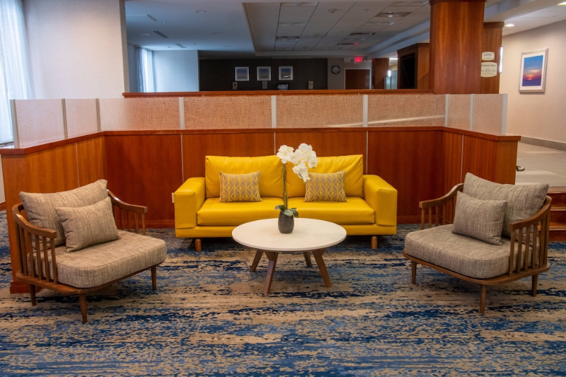 Lobby sitting area