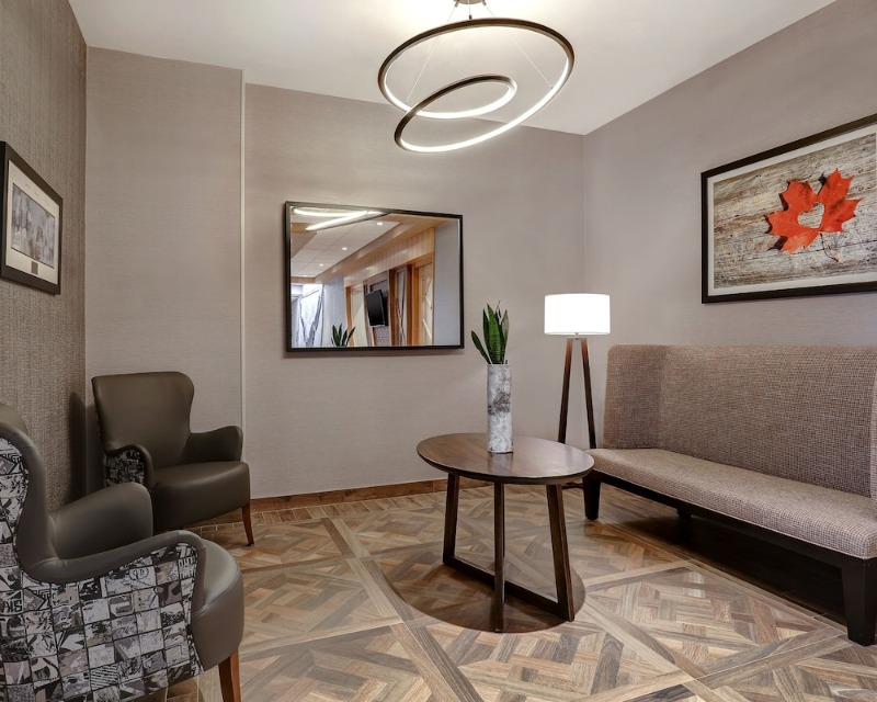 Lobby sitting area