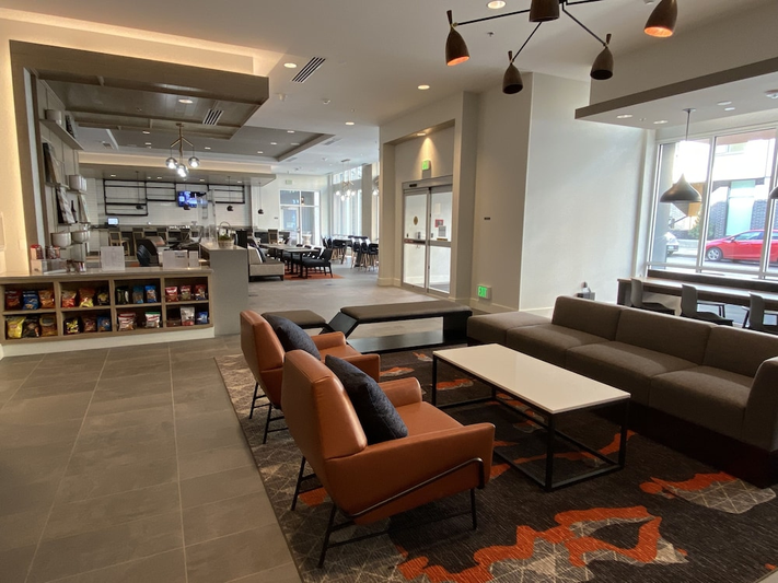 Lobby sitting area