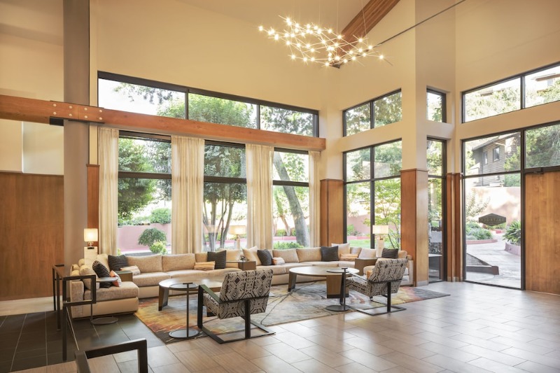 Lobby sitting area
